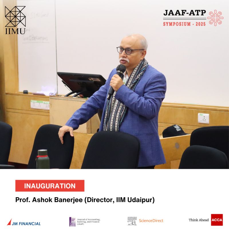 IIM Udaipur Hosts 8th JAAF - ATP India Symposium