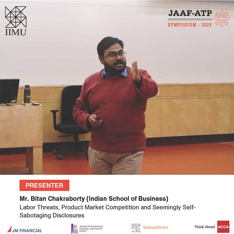 IIM Udaipur Hosts 8th JAAF - ATP India Symposium