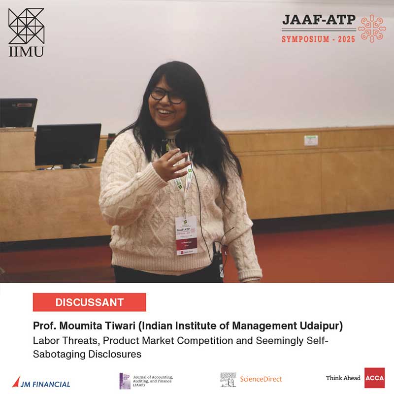 IIM Udaipur Hosts 8th JAAF - ATP India Symposium