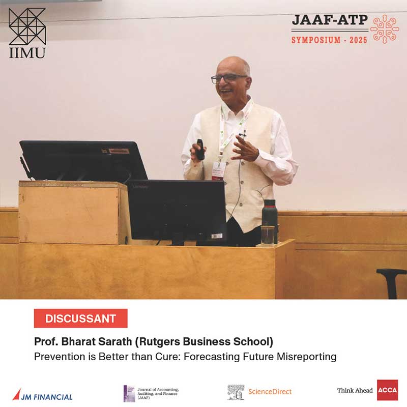 IIM Udaipur Hosts 8th JAAF - ATP India Symposium