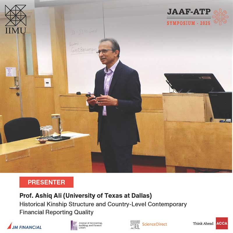 IIM Udaipur Hosts 8th JAAF - ATP India Symposium