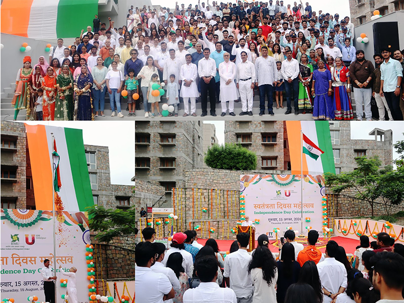 Independence Day 2024 Celebration at IIM Udaipur