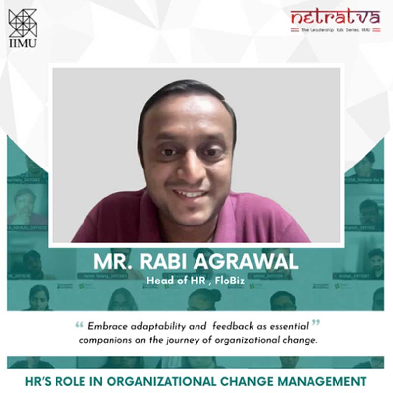 Netratva - Mr. Rabi Agrawal, Head of HR, Flobiz