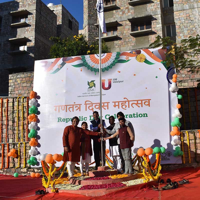 Republic Day 2025 Celebration at IIM Udaipur